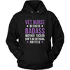 Veterinarian Shirt - Veterinarian because badass mother fucker isn't an official job title - Profession Gift-T-shirt-Teelime | shirts-hoodies-mugs