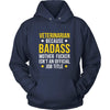 Veterinarian Shirt - Veterinarian because badass mother fucker isn't an official job title - Profession Gift-T-shirt-Teelime | shirts-hoodies-mugs