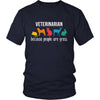 Veterinarian Shirt - Veterinarian, because people are gross - Profession Gift-T-shirt-Teelime | shirts-hoodies-mugs