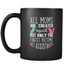 Veterinary All moms are created equal but only the finest become vet assistants 11oz Black Mug-Drinkware-Teelime | shirts-hoodies-mugs