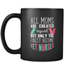 Veterinary All moms are created equal but only the finest become vet nurses 11oz Black Mug-Drinkware-Teelime | shirts-hoodies-mugs