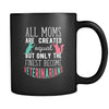 Veterinary All moms are created equal but only the finest become veterinarians 11oz Black Mug-Drinkware-Teelime | shirts-hoodies-mugs
