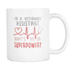 Veterinary Assistant Superpower mug - Vet Coffee Mug Vet Mug (11oz)-Drinkware-Teelime | shirts-hoodies-mugs