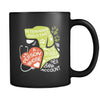 Veterinary assistant Veterinary assistant a person whose heart is bigger than their bank account 11oz Black Mug-Drinkware-Teelime | shirts-hoodies-mugs