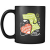 Veterinary assistant Veterinary assistant a person whose heart is bigger than their bank account 11oz Black Mug-Drinkware-Teelime | shirts-hoodies-mugs