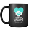 Veterinary Caring for animals isn't what I do, it's who I am! 11oz Black Mug-Drinkware-Teelime | shirts-hoodies-mugs