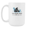 Veterinary coffee cup - I love my clients to the moon and back-Drinkware-Teelime | shirts-hoodies-mugs