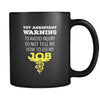 Veterinary coffee cup - Vet assistant warning to avoid injury do not tell me how to do my job-Drinkware-Teelime | shirts-hoodies-mugs