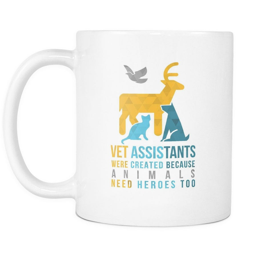 Veterinary Coffee Mug - Vet Assistants Heroes-Drinkware-Teelime | shirts-hoodies-mugs