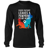 Veterinary Every patient leaves a pawprint on my heart - Unisex Long Sleeve-T-shirt-Teelime | shirts-hoodies-mugs