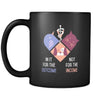 Veterinary In for the outcome not for the income 11oz Black Mug-Drinkware-Teelime | shirts-hoodies-mugs
