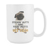 Veterinary Mug - Stickin' Butts and Fixin' Mutts-Drinkware-Teelime | shirts-hoodies-mugs