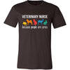 Veterinary Nurse Shirt - Veterinary nurse, because people are gross - Profession Gift-T-shirt-Teelime | shirts-hoodies-mugs