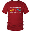 Veterinary Nurse Shirt - Veterinary nurse, because people are gross - Profession Gift-T-shirt-Teelime | shirts-hoodies-mugs