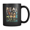 Veterinary Real doctors treat more than one species 11oz Black Mug-Drinkware-Teelime | shirts-hoodies-mugs