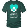 Veterinary T Shirt - Caring for animals isn't what I do, Its who I am!-T-shirt-Teelime | shirts-hoodies-mugs