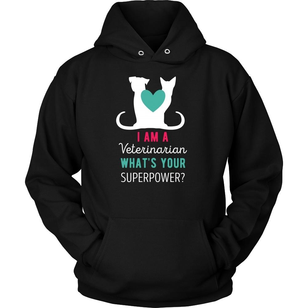 Veterinary T Shirt - I am a Veterinarian What's your superpower?-T-shirt-Teelime | shirts-hoodies-mugs