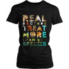 Veterinary T Shirt - Real Doctors treat more than one species-T-shirt-Teelime | shirts-hoodies-mugs