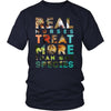 Veterinary T Shirt - Real Nurses treat more than one species-T-shirt-Teelime | shirts-hoodies-mugs