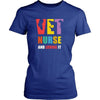 Veterinary T Shirt - Vet Nurse and Loving it-T-shirt-Teelime | shirts-hoodies-mugs
