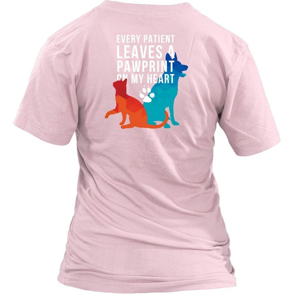 Veterinary T shirts - Every Patient Leaves a Pawprint-T-shirt-Teelime | shirts-hoodies-mugs