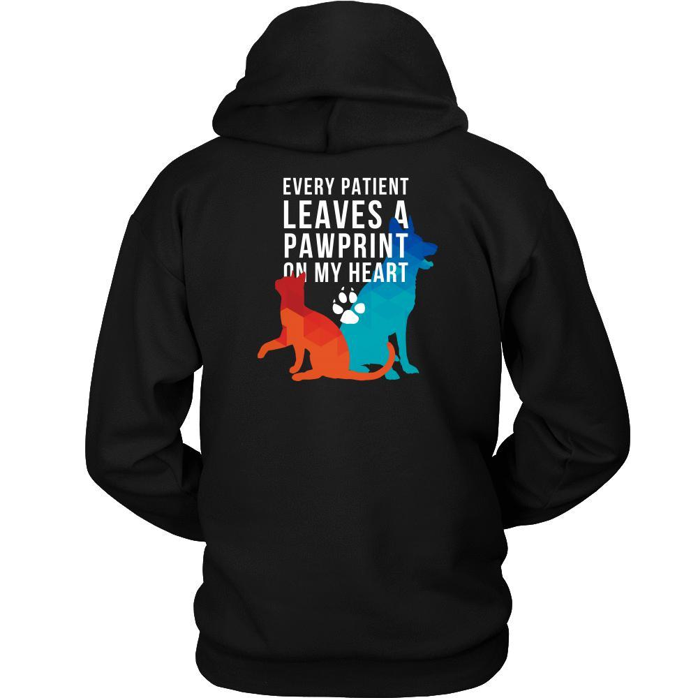 Veterinary T shirts - Every Patient Leaves a Pawprint-T-shirt-Teelime | shirts-hoodies-mugs