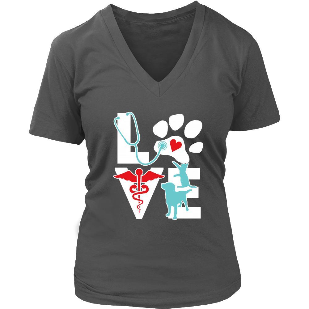 Veterinary T shirts - Love Еmployee Appreciation 2016 Antioch Veterinary Hospital-T-shirt-Teelime | shirts-hoodies-mugs