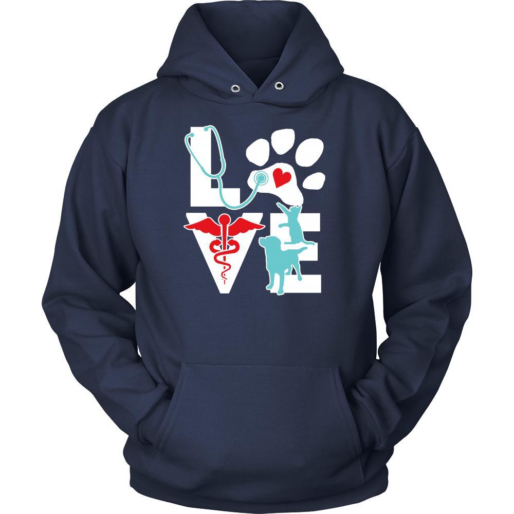 Veterinary T shirts - Love Еmployee Appreciation 2016 Antioch Veterinary Hospital-T-shirt-Teelime | shirts-hoodies-mugs