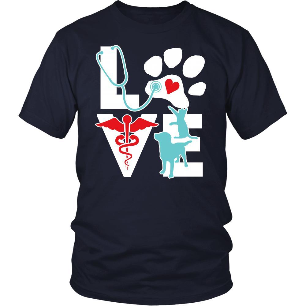 Veterinary T shirts - Love Еmployee Appreciation 2016 Antioch Veterinary Hospital-T-shirt-Teelime | shirts-hoodies-mugs
