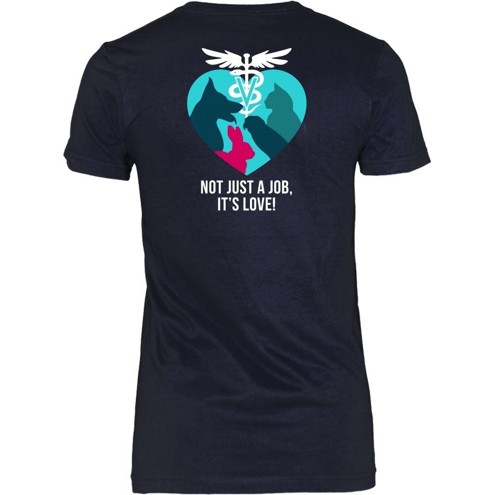 Veterinary T shirts - Not just a job, it's a love - Preiser Animal Hospital-T-shirt-Teelime | shirts-hoodies-mugs