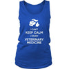 Veterinary Tank Top - I can't keep calm I study Veterinary Medicine-T-shirt-Teelime | shirts-hoodies-mugs