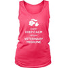 Veterinary Tank Top - I can't keep calm I study Veterinary Medicine-T-shirt-Teelime | shirts-hoodies-mugs