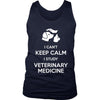 Veterinary Tank Top - I can't keep calm I study Veterinary Medicine-T-shirt-Teelime | shirts-hoodies-mugs