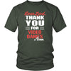 Video Game Shirt - Dear Lord, thank you for Video Game Amen- Hobby-T-shirt-Teelime | shirts-hoodies-mugs