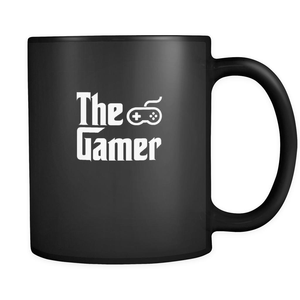 Video game The Gamer 11oz Black Mug-Drinkware-Teelime | shirts-hoodies-mugs