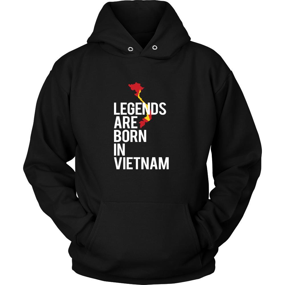 Vietnam Shirt - Legends are born in Vietnam - National Heritage Gift-T-shirt-Teelime | shirts-hoodies-mugs