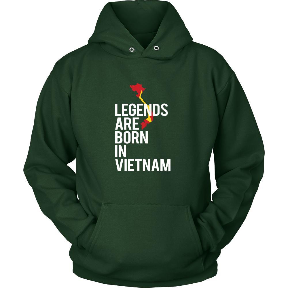 Vietnam Shirt - Legends are born in Vietnam - National Heritage Gift-T-shirt-Teelime | shirts-hoodies-mugs