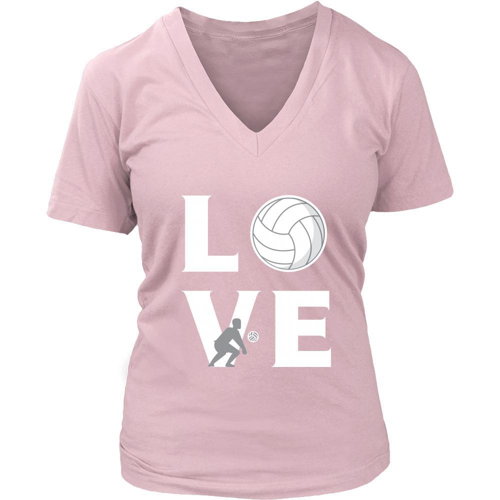 Volleyball - LOVE Volleyball - Sport Player Shirt-T-shirt-Teelime | shirts-hoodies-mugs
