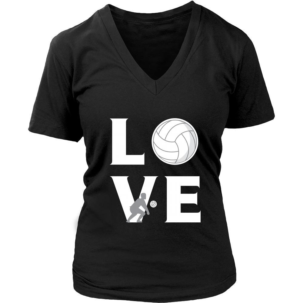 Volleyball - LOVE Volleyball - Sport Player Shirt-T-shirt-Teelime | shirts-hoodies-mugs