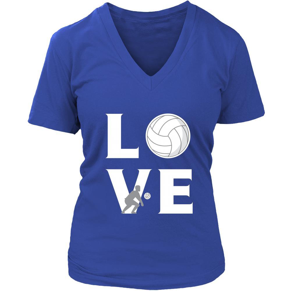 Volleyball - LOVE Volleyball - Sport Player Shirt-T-shirt-Teelime | shirts-hoodies-mugs