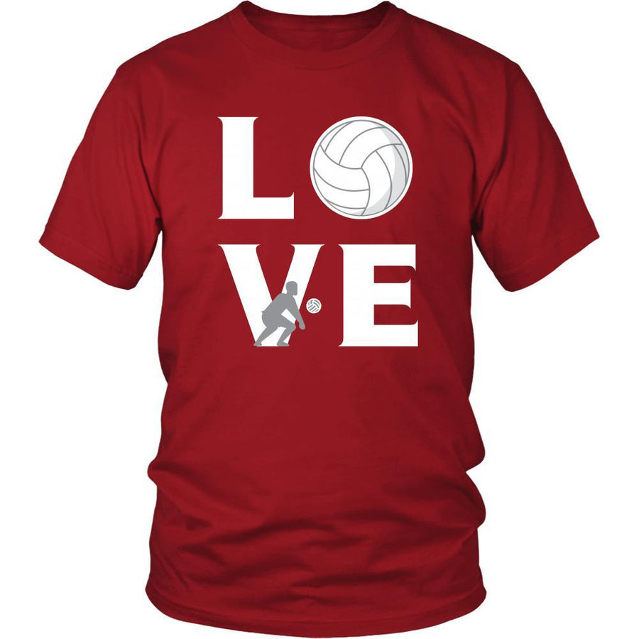 Volleyball - LOVE Volleyball - Sport Player Shirt-T-shirt-Teelime | shirts-hoodies-mugs