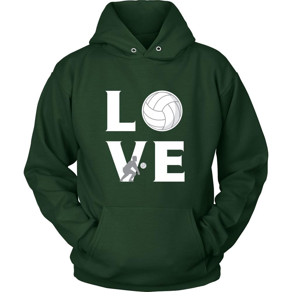 Volleyball - LOVE Volleyball - Sport Player Shirt-T-shirt-Teelime | shirts-hoodies-mugs