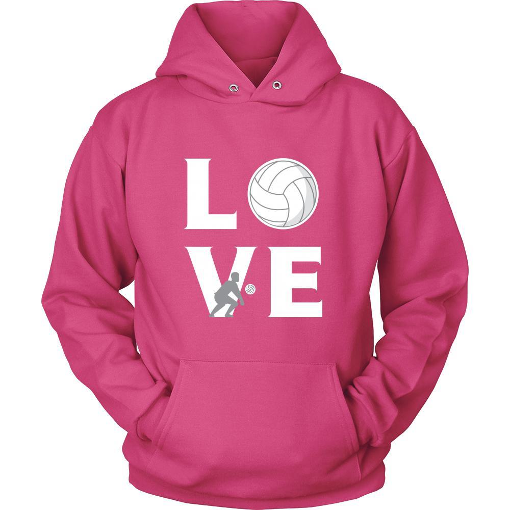 Volleyball - LOVE Volleyball - Sport Player Shirt-T-shirt-Teelime | shirts-hoodies-mugs