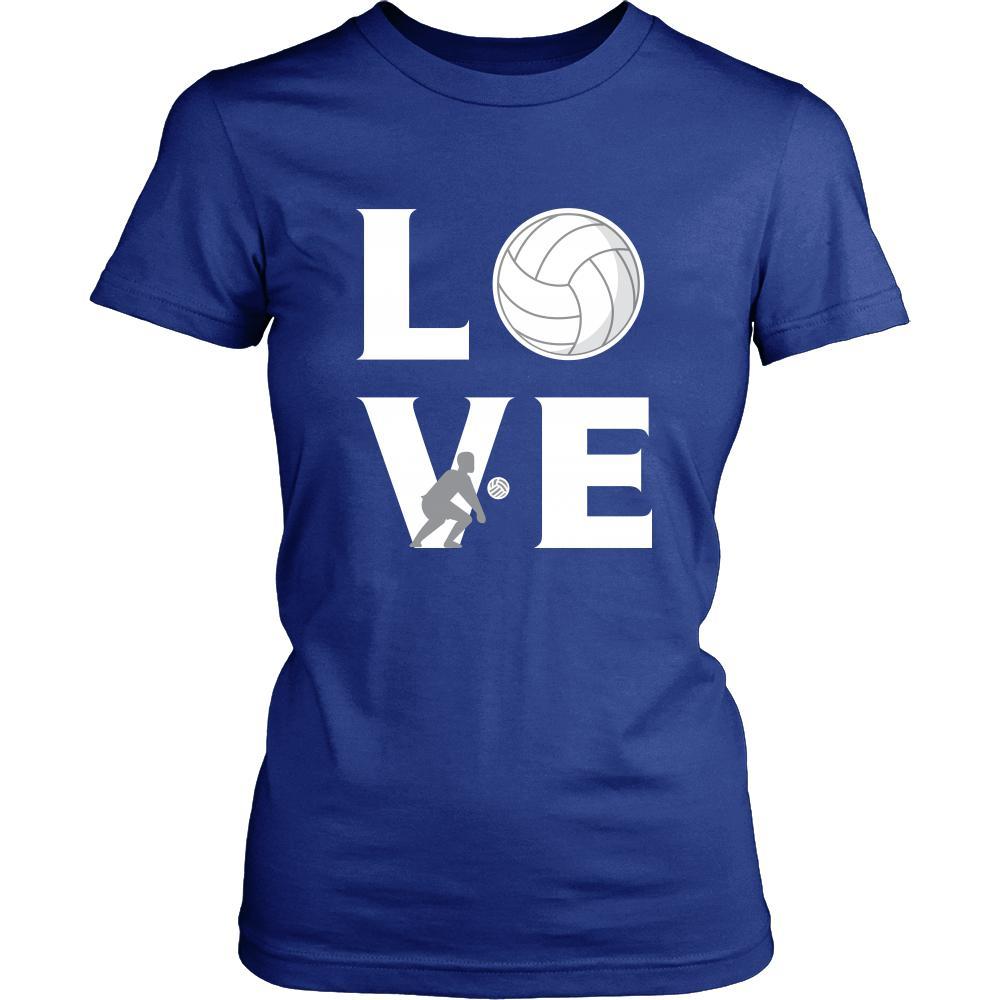 Volleyball - LOVE Volleyball - Sport Player Shirt-T-shirt-Teelime | shirts-hoodies-mugs