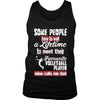 Volleyball Shirt - Some people have to wait a lifetime to meet their favorite Volleyball player mine calls me dad- Sport father-T-shirt-Teelime | shirts-hoodies-mugs