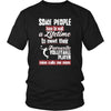 Volleyball Shirt - Some people have to wait a lifetime to meet their favorite Volleyball player mine calls me mom- Sport mother-T-shirt-Teelime | shirts-hoodies-mugs