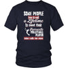 Volleyball Shirt - Some people have to wait a lifetime to meet their favorite Volleyball player mine calls me mom- Sport mother-T-shirt-Teelime | shirts-hoodies-mugs