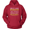 Volleyball Shirt - Sorry If I Looked Interested, I think about Volleyball - Sport Gift-T-shirt-Teelime | shirts-hoodies-mugs