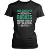 Web Developer Shirt - Web Developer because badass mother fucker isn't an official job title - Profession Gift-T-shirt-Teelime | shirts-hoodies-mugs