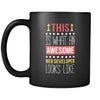 Web Developer This is what an awesome web developer looks like 11oz Black Mug-Drinkware-Teelime | shirts-hoodies-mugs